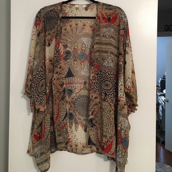 Patterned Kimono