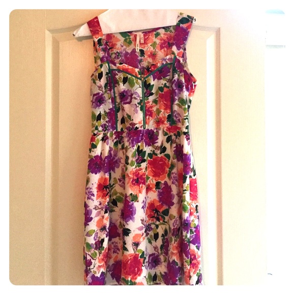 Floral flirty dress