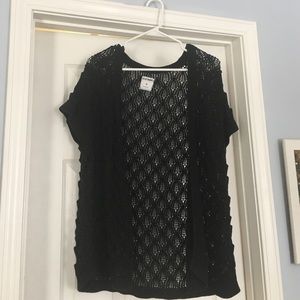 Short sleeve cardigan