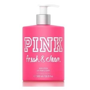 PINK fresh & clean body lotion
