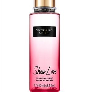 Victoria's Secret Sheer Love body spray