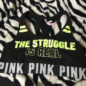 VS Pink sport bra