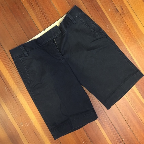 Navy J. Crew city fit Bermuda shorts - Picture 1 of 4