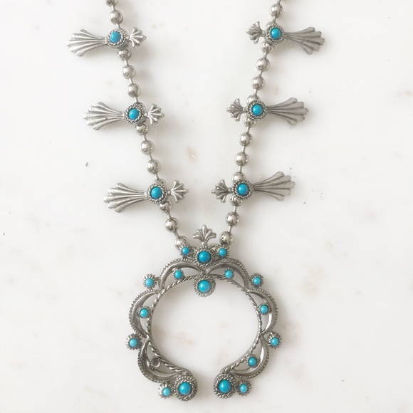 1970's SouthWestern Squash-blossom neck