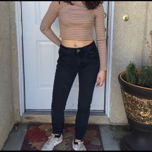 High waisted black jeans ⭐️