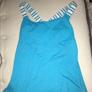 Lulu lemon blue tank top