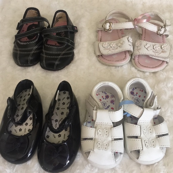 Bundle of baby shoes