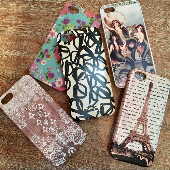 bundle of iPhone 5/5s cases
