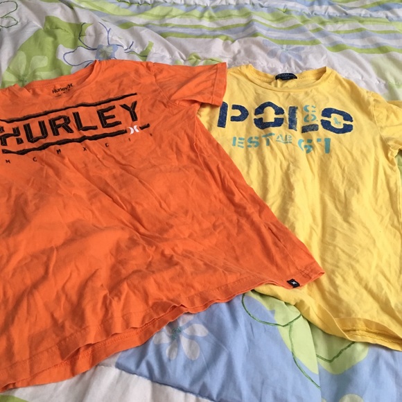 Hurley  & Polo youth shirts