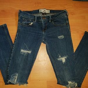 Ripped Hollister Skinny Jeans