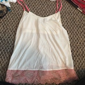 American Eagle White Tanktop
