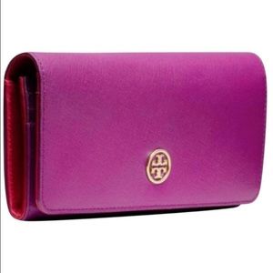 Tory Burch Robinson Envelope Continental Wallet