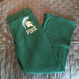 VS Pink MSU Lounge Pants