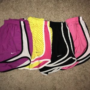 Nike Dri-Fit Women's Shorts Bundle of 4