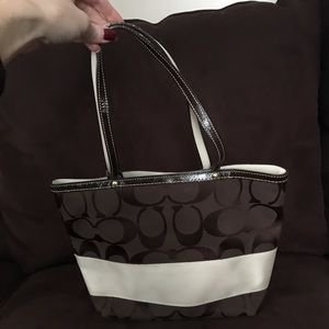 Coach reversible shoulder bag