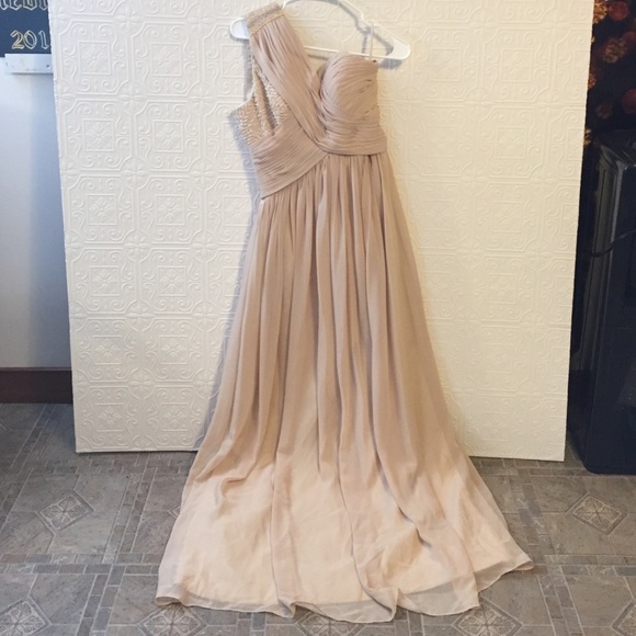 Dresses & Skirts - Beaded Champagne Gown