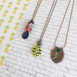 hwl boutique Jewelry - 🍍Bundle of 3 pendants hwl boutique Jewelry - 🍍Bundle of 3 pendants