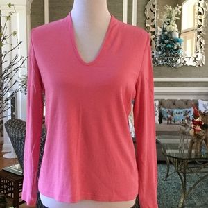 Talbots Long Sleeve UNeck T