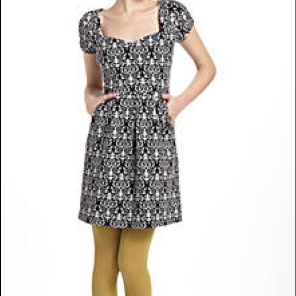 Anthropologie Caledonia Cutout Dress in Black - Picture 4 of 4
