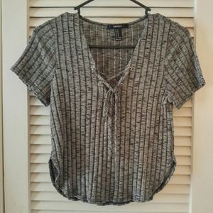 FOREVER 21 CROP SHIRT