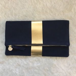 Clare Vivier fold over clutch