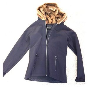 Marmot Furlong Softshell Sz M fur hood jacket