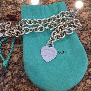 Tiffany&Co Heart Tag Choker