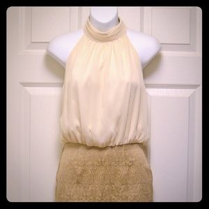 Elegant High Neck Halter