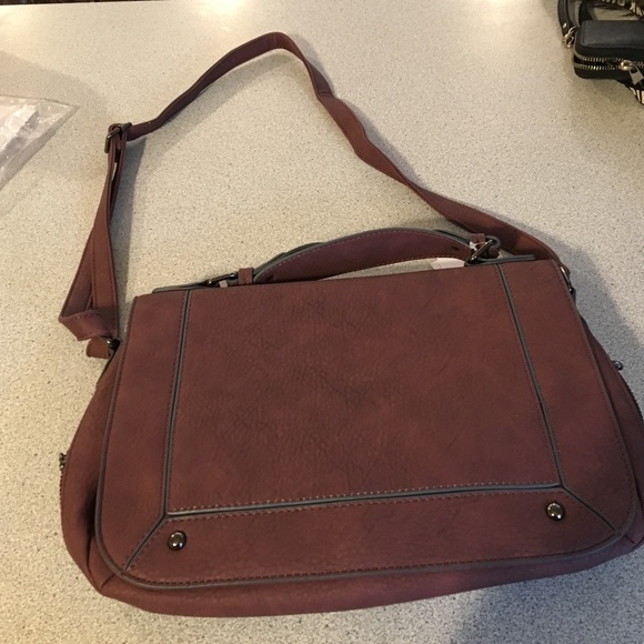 Brown handbag from JustFab