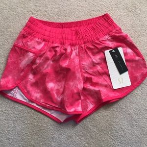 Pink Lululemon Tracker Shorts IV