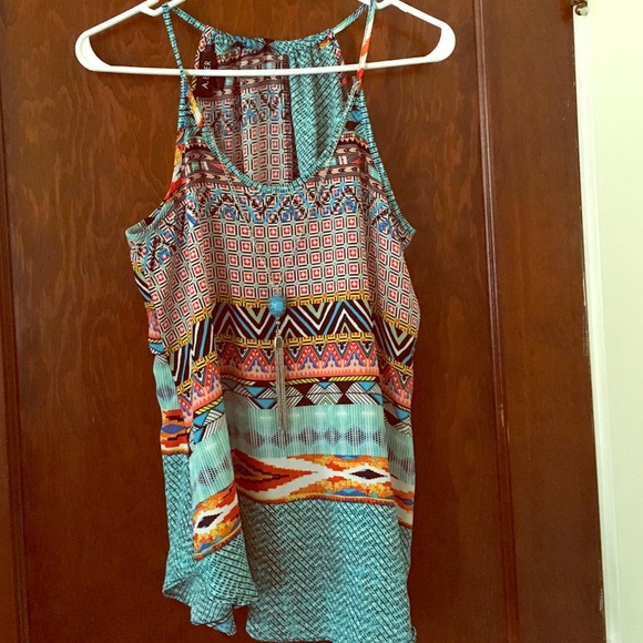 A. Byer dress shirt with removable necklace, LNWOT