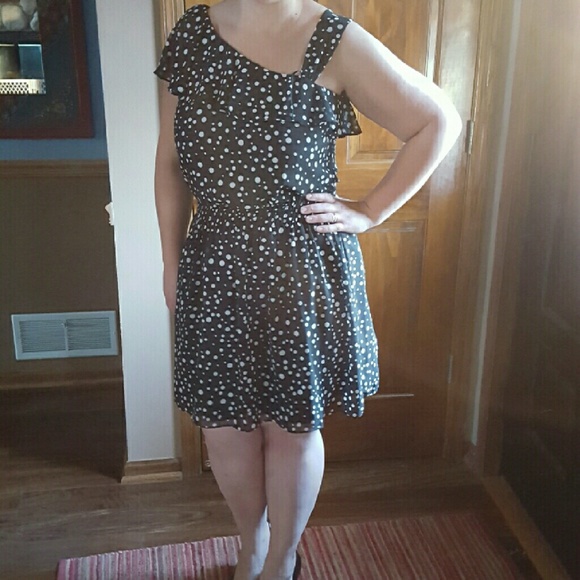 Guess NWT Polka Dot Cocktail Dress
