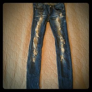Women's Destroyed Jeans Size 3