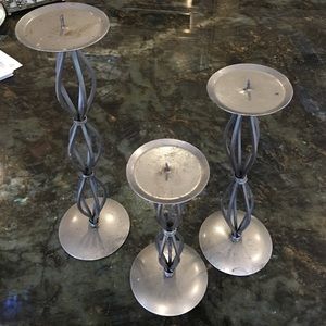 Triple candle holder