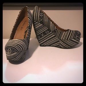 Trendy Madden Girl wedges!