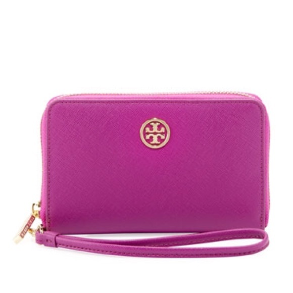 Tory Burch Robinson Smart Phone Wallet - Picture 1 of 2