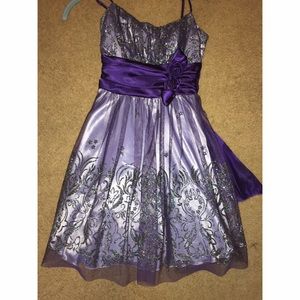 Purple, size 1 homecoming dress