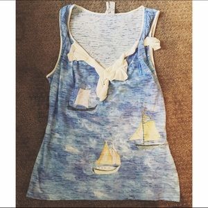 Anthropologie adorable boat tank