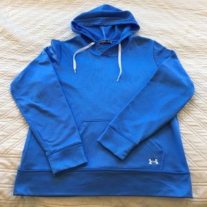 UA Hooded Sweatshirt- Blue Women's XL