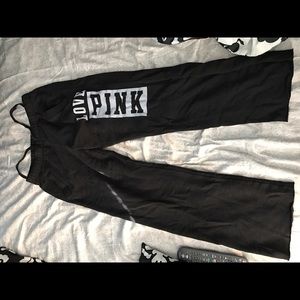Victoria secret sweat pants. SIZE: SMALL