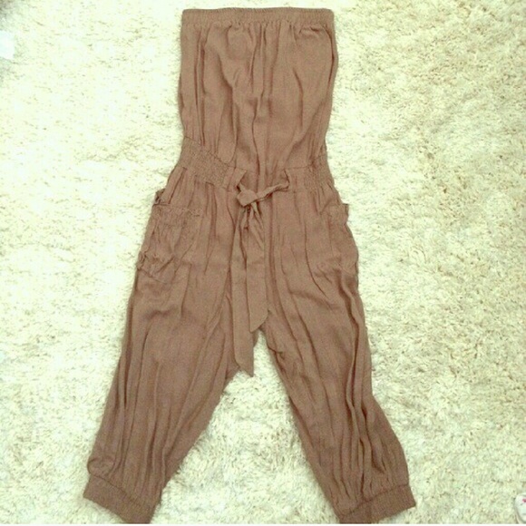 Strapless Jumpsuit