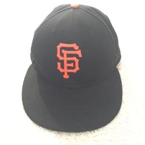 SF Giants baseball cap SZ 7 1/8 VGUC