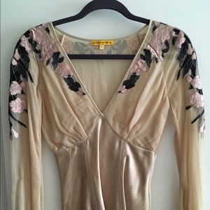 Vintage Catherine Malandrino Silk Blouse!