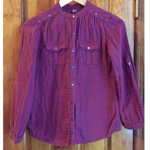Zara Tops - Zara Checked Shirt Size:XS LIKE NEW Zara Tops - Zara Checked Shirt Size:XS LIKE NEW