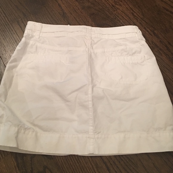 J Crew chino classic twill white mini skirt - Picture 3 of 3