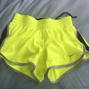 Women's Nike dri fit running shorts