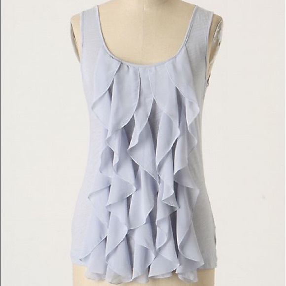 Anthropologie Graces Tank in Lilac NWOT - Picture 2 of 2
