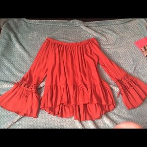 Off the shoulder top