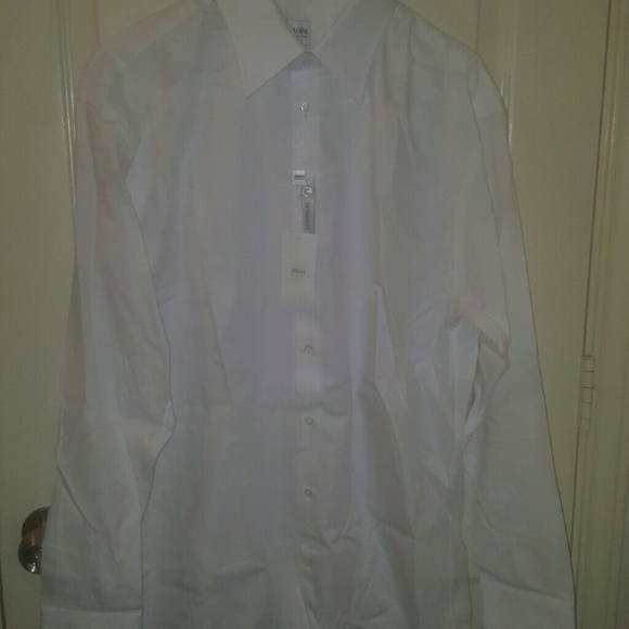 Armani collared button up.