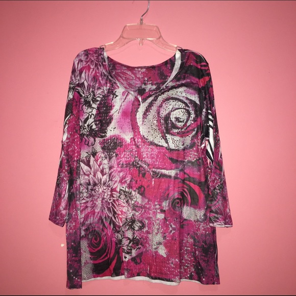 3/4 blouse for women